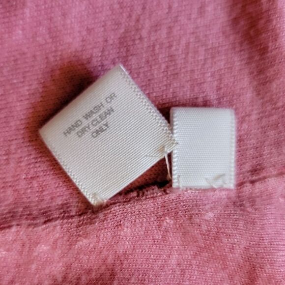 Kokun Cashmere Bamboo Viscose Knit Overdye Ombre Zip Up Hoodie in Pink - Picture 13 of 14